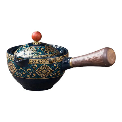 Çiçek Açan Çay Demliği