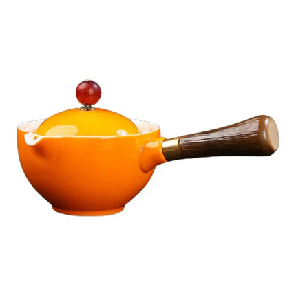 Çiçek Açan Çay Demliği