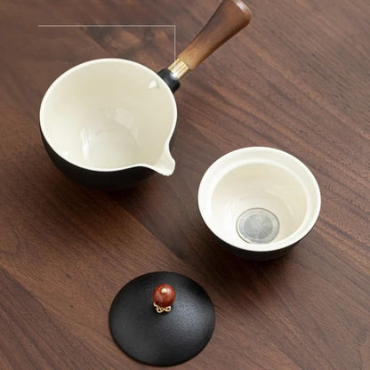 Çiçek Açan Çay Demliği
