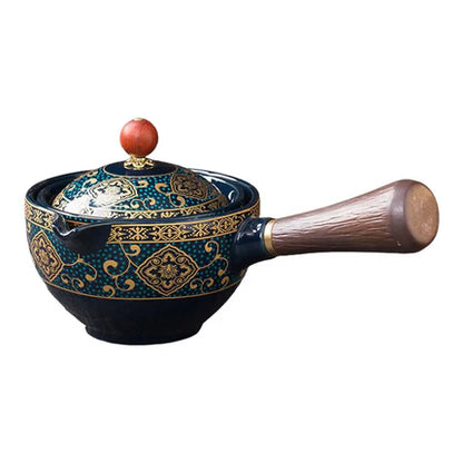 Çiçek Açan Çay Demliği